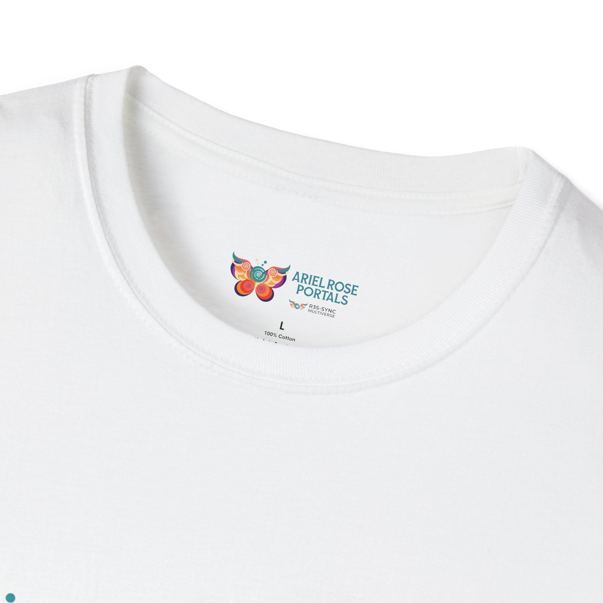 Ariel Rose Portals Maglietta con logo a farfalla | URL sito web retro