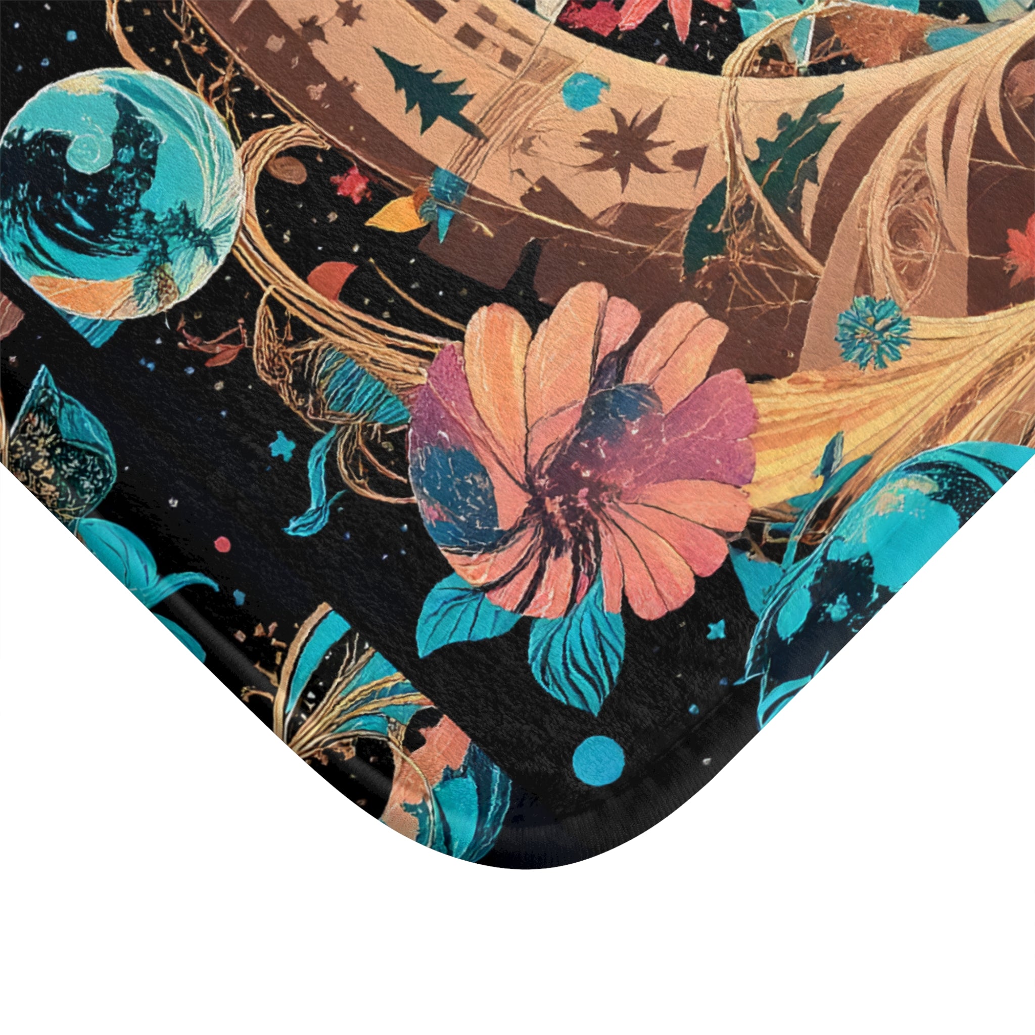 Memory-Foam Magical Portal Rug™ (Blue/Teal Variant)