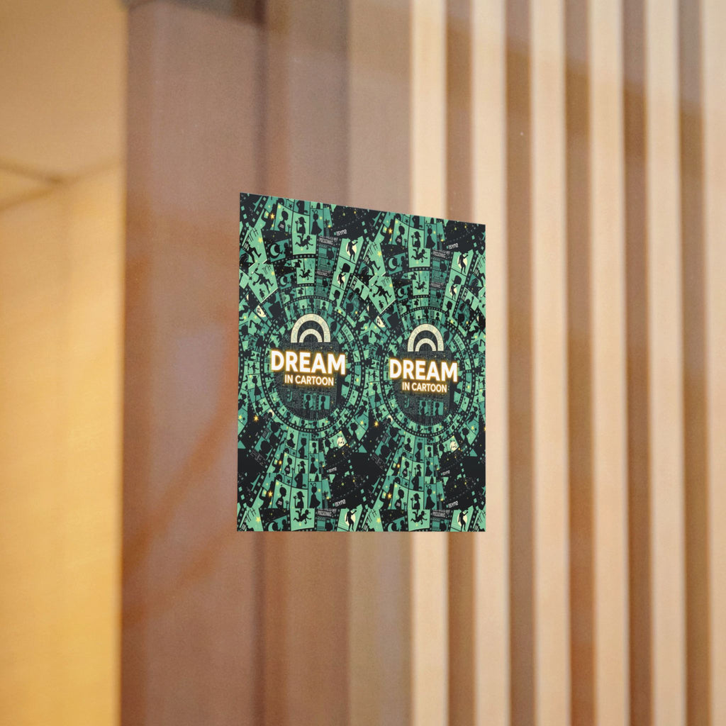 Dream in Cartoon sticker | Die-Cut Sticker