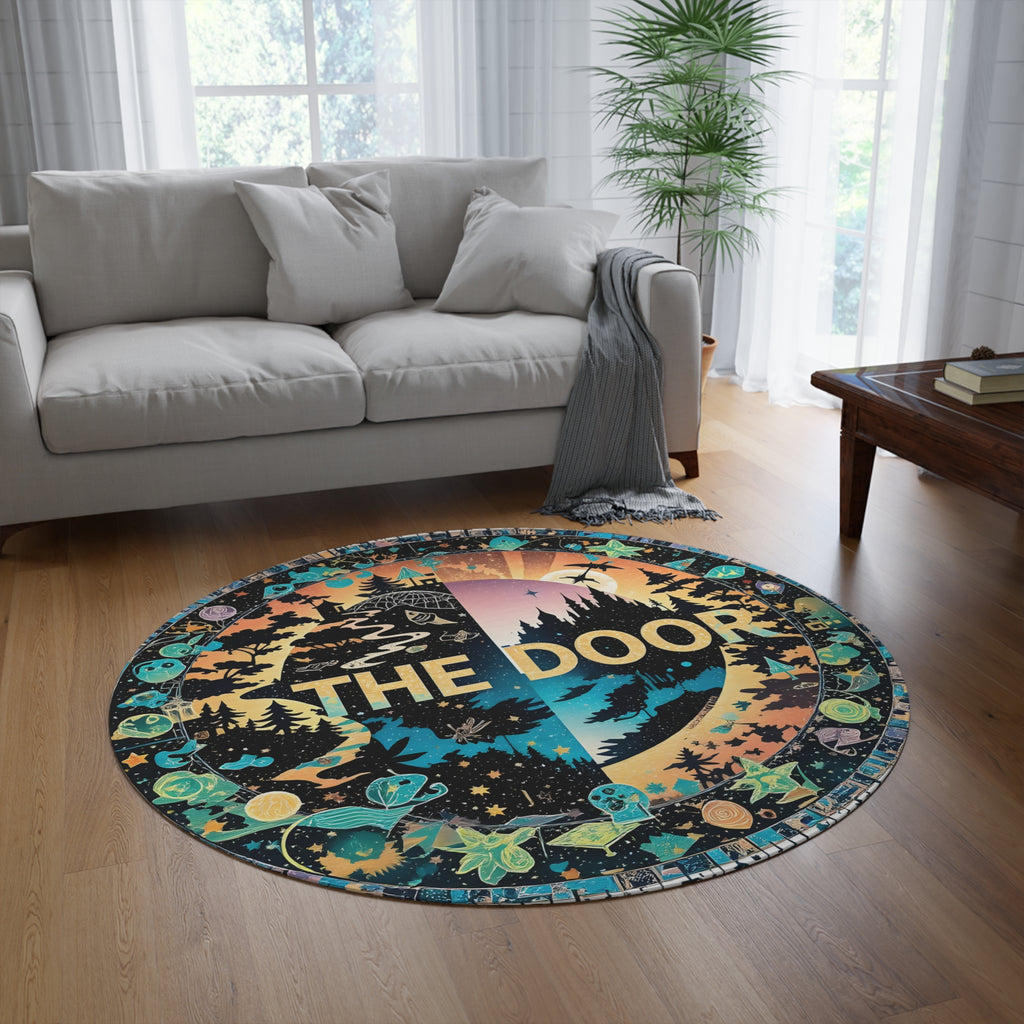 Giant Round Magical Portal Rug™