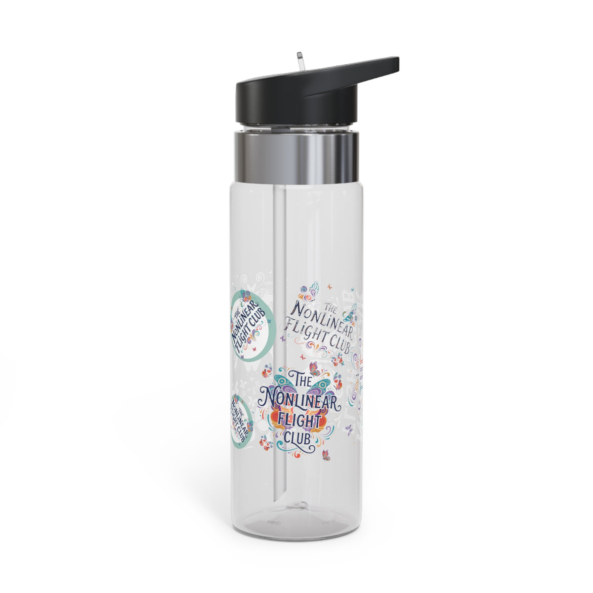 Flutter First Class Stardust Tritan Sport Bottle — "Welcome to the Nonlinear Flight Club" 20 oz
