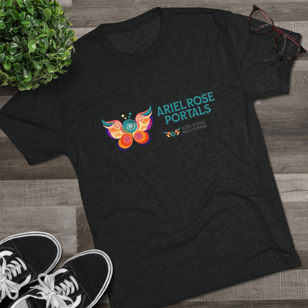 Portal Logo Tri-Blend Tee — “Live in Your Story — For You!”