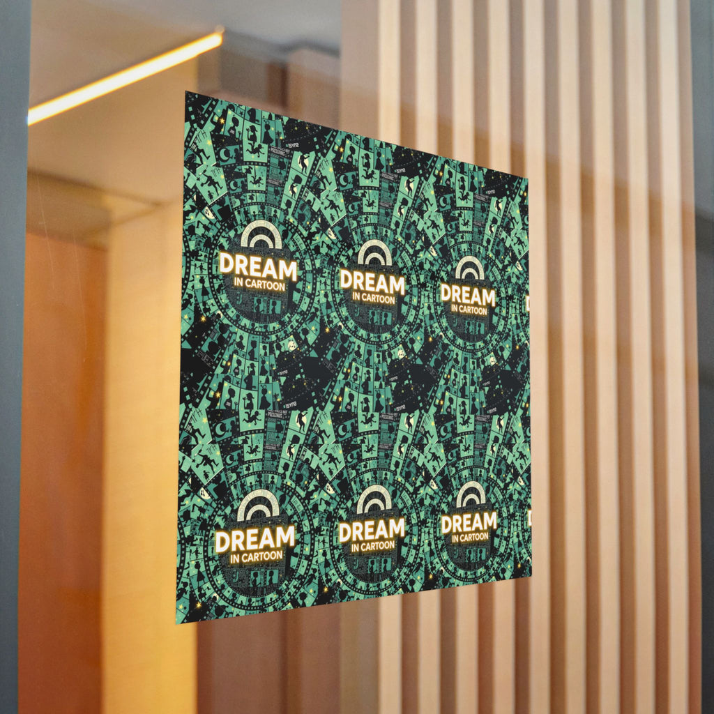 Dream in Cartoon sticker | Die-Cut Sticker
