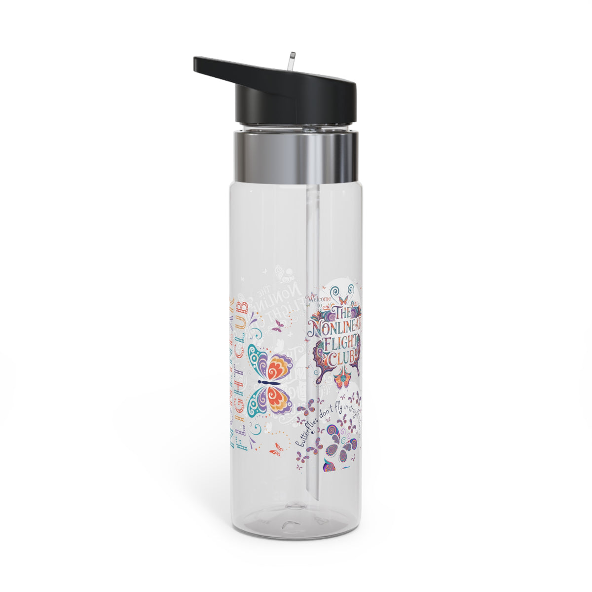 Flutter First Class Stardust Tritan Sport Bottle — "Welcome to the Nonlinear Flight Club" 20 oz