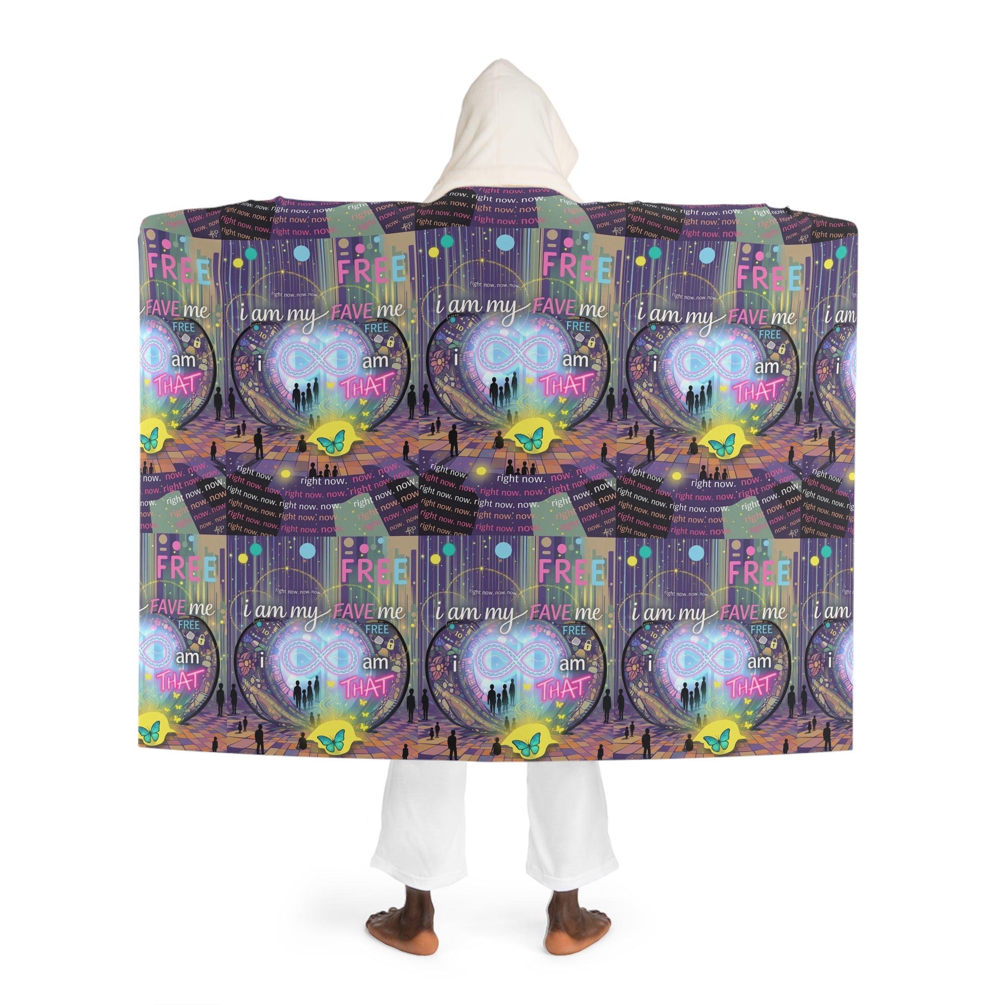 R3s-Recovery Blanki3 Cloak — Variante Retrò Viola Sherpa Extra Caldo