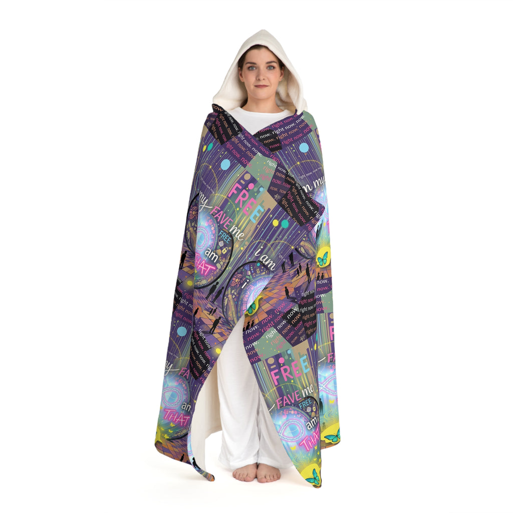 R3s-Recovery Blanki3 Cloak — Variante Retrò Viola Sherpa Extra Caldo