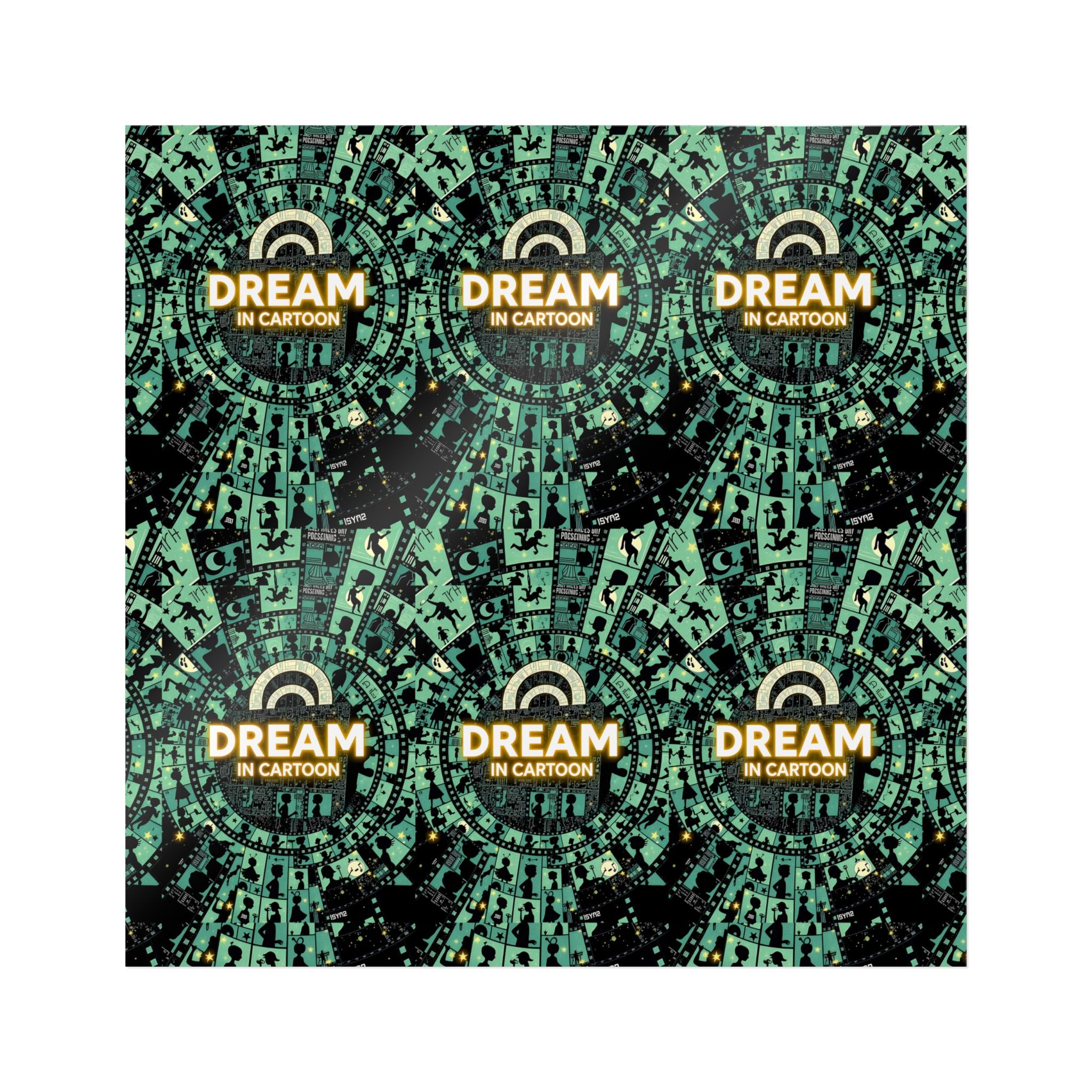 Dream in Cartoon sticker | Die-Cut Sticker