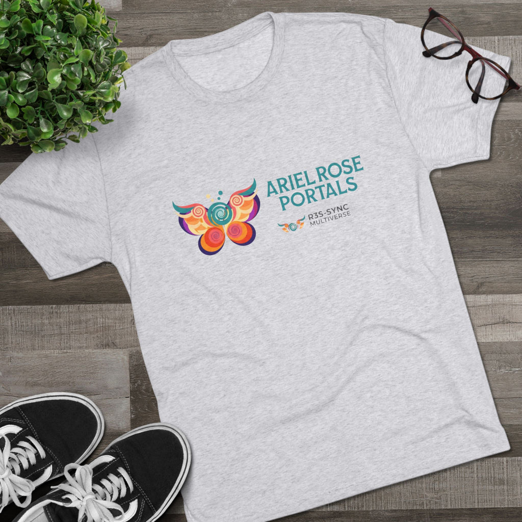 Portal Logo Tri-Blend Tee — “Live in Your Story — For You!”