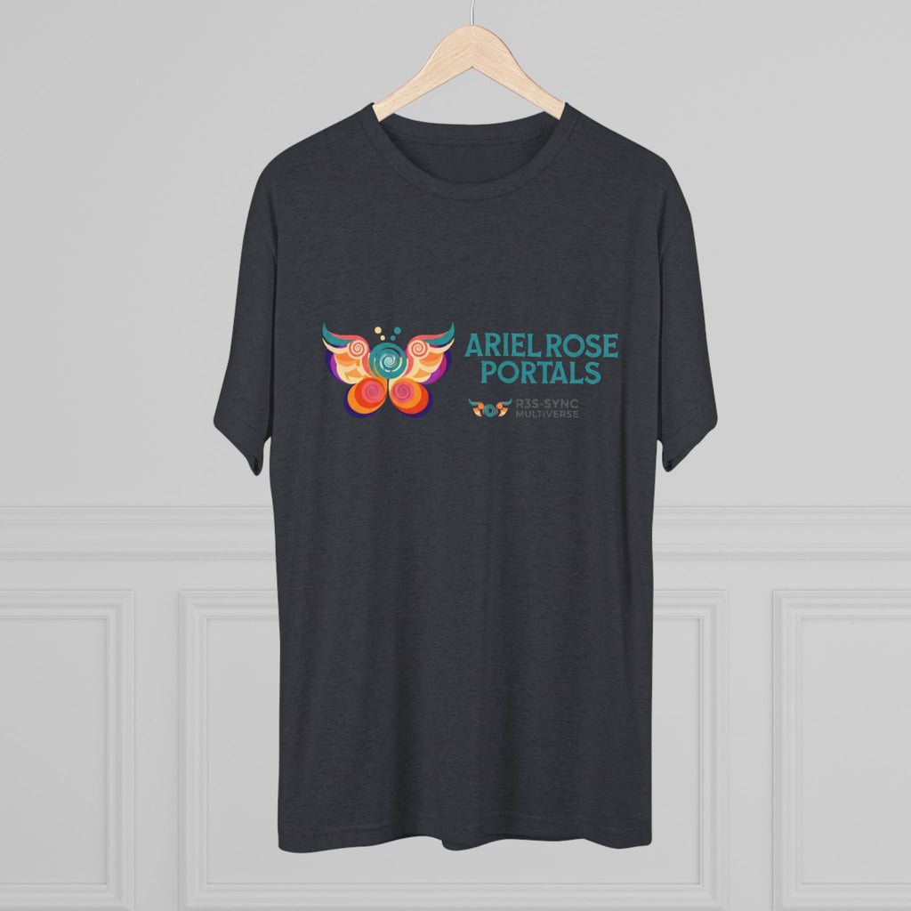 Portal Logo Tri-Blend Tee — “Live in Your Story — For You!”