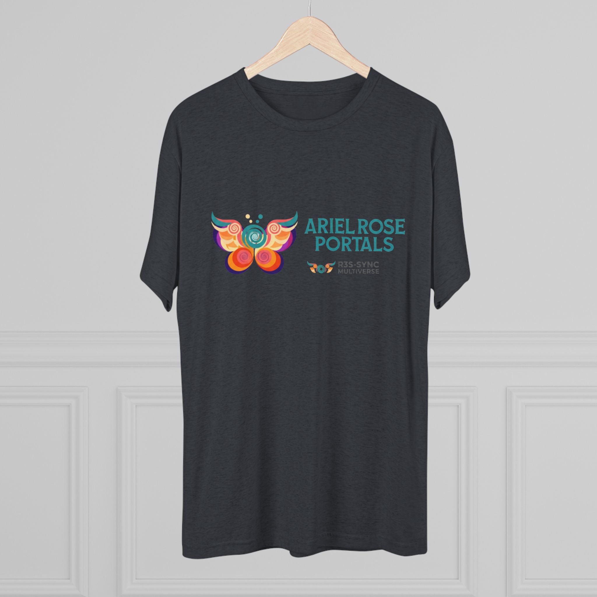 Portal Logo Tri-Blend Tee — “Live in Your Story — For You!”