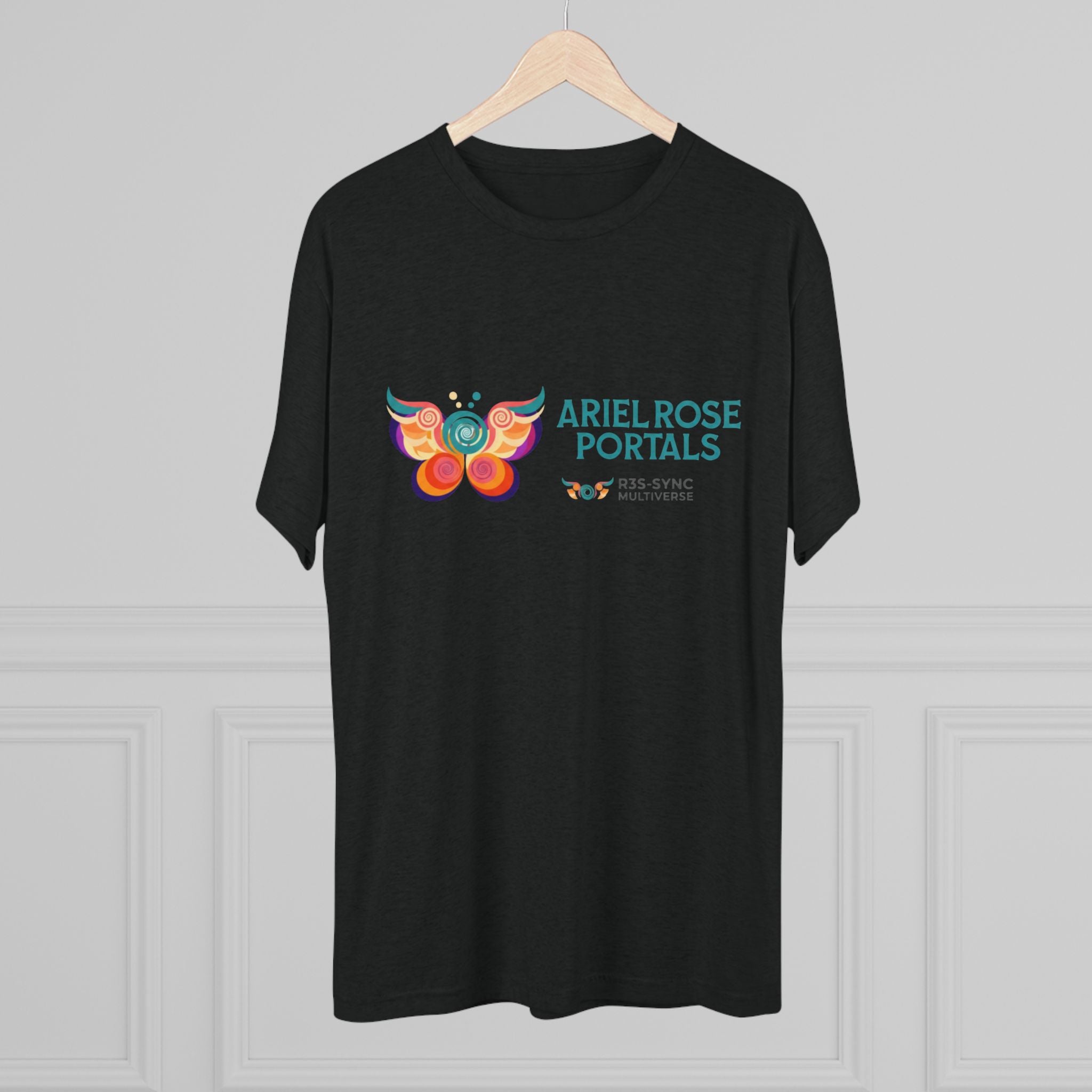 Portal Logo Tri-Blend Tee — “Live in Your Story — For You!”