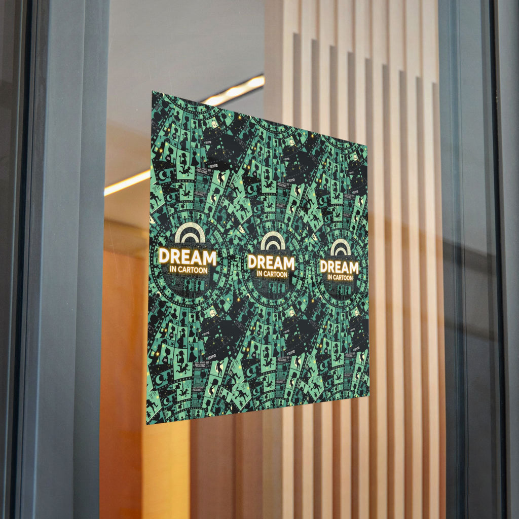 Dream in Cartoon sticker | Die-Cut Sticker