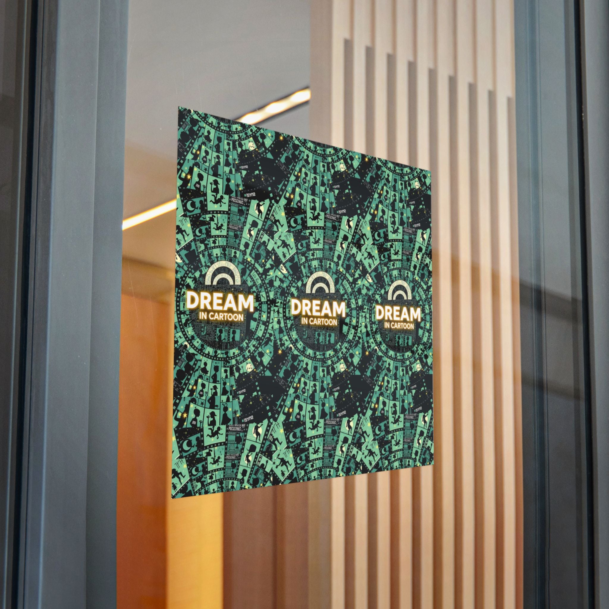 Dream in Cartoon sticker | Die-Cut Sticker