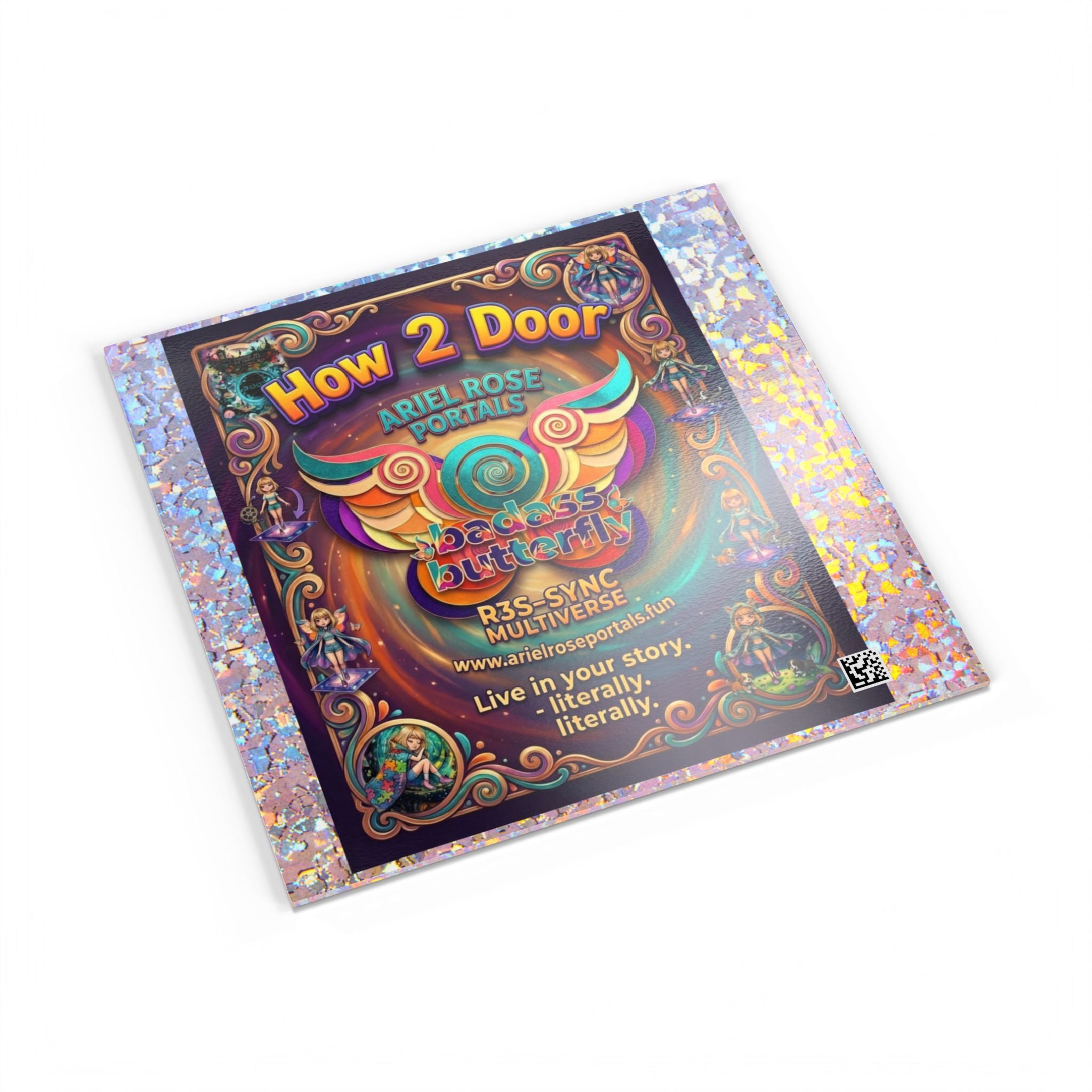 How 2 Door - Found Art r3s-sync multiverse portal manuals book - softcover 20 pages 1st edition