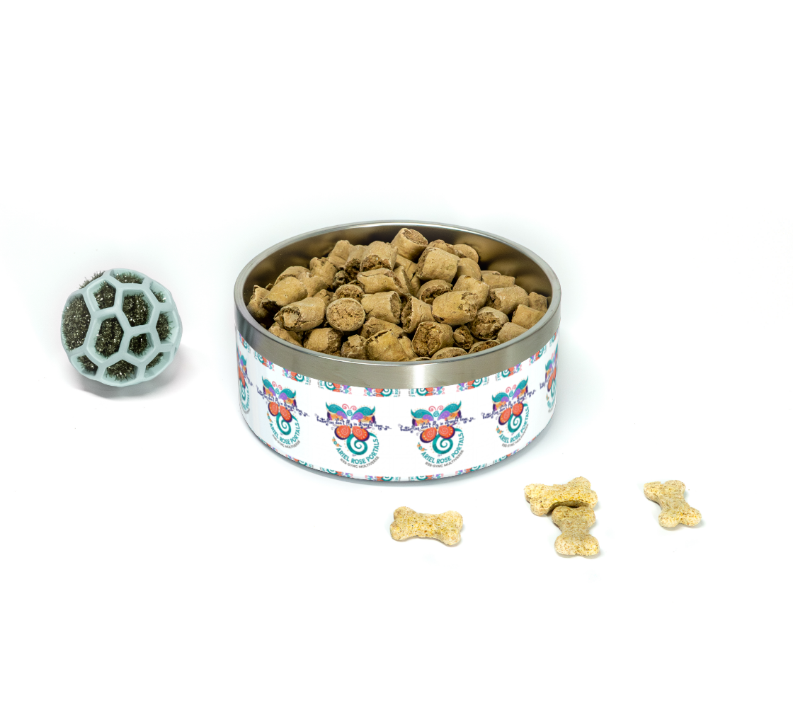 Butterflies Don’t Fly in Str8 Lines Pet Bowl