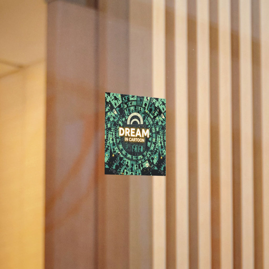 Dream in Cartoon sticker | Die-Cut Sticker