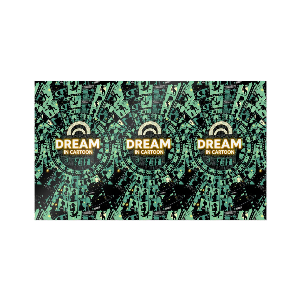 Dream in Cartoon sticker | Die-Cut Sticker
