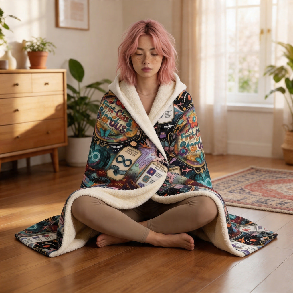 Sherpa Portal Blanki3 Chrysalis Recovery Cloak Hooded Sherpa (extra warm First-Class Stardust variant)