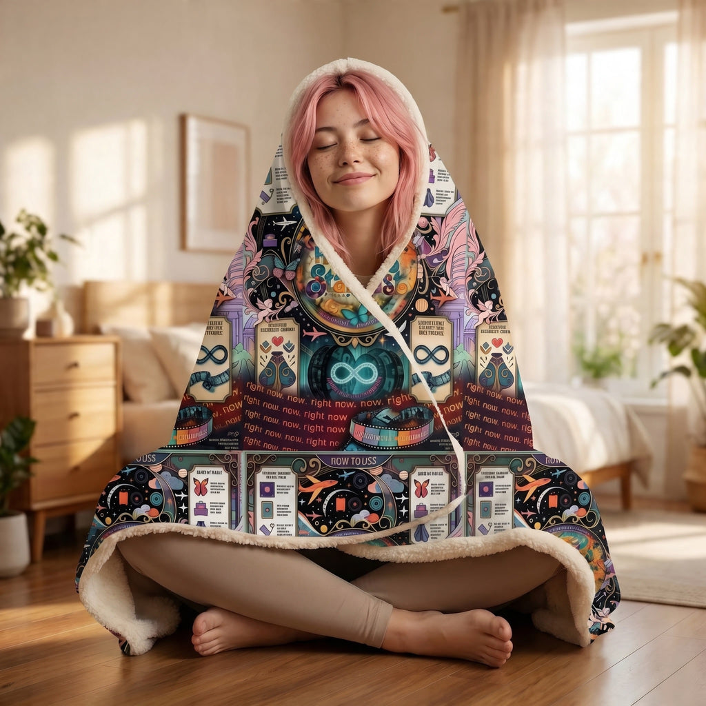 Sherpa Portal Blanki3 Chrysalis Recovery Cloak Hooded Sherpa (extra warm First-Class Stardust variant)